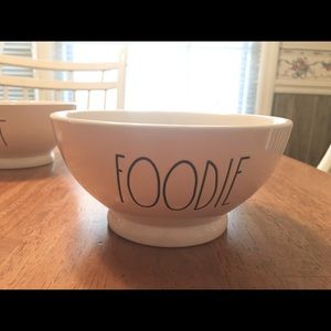 *SOLD* New Rae Dunn FOODIE bowl